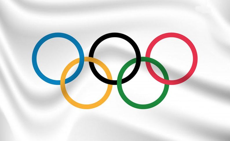 5 different coloured interconnected olympic rings